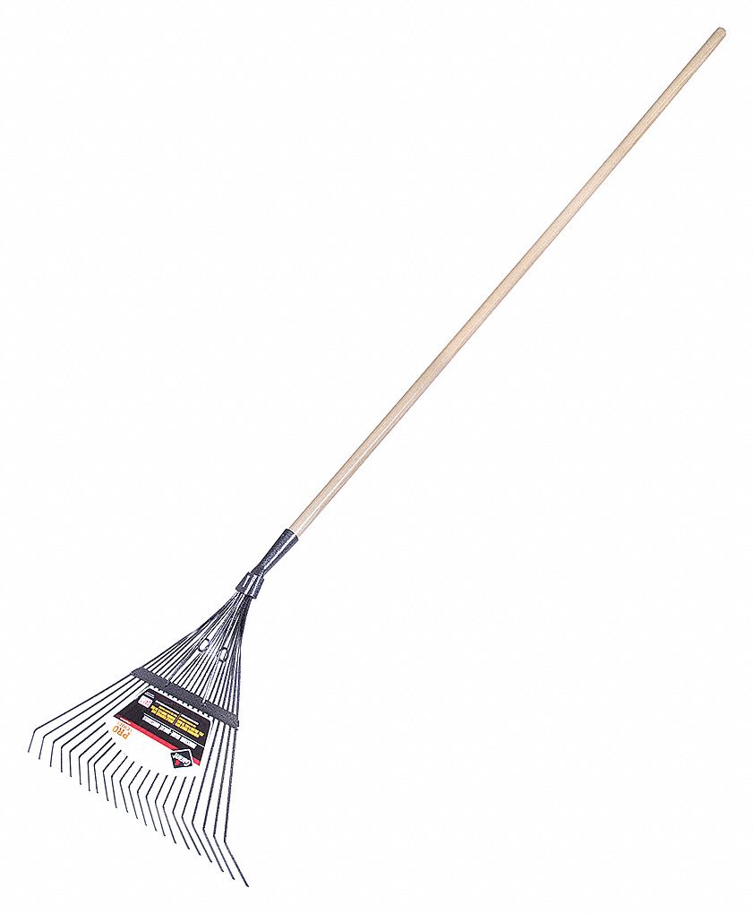 PRO-SERIES SPRING-LOADED LEAF BROOMS (24