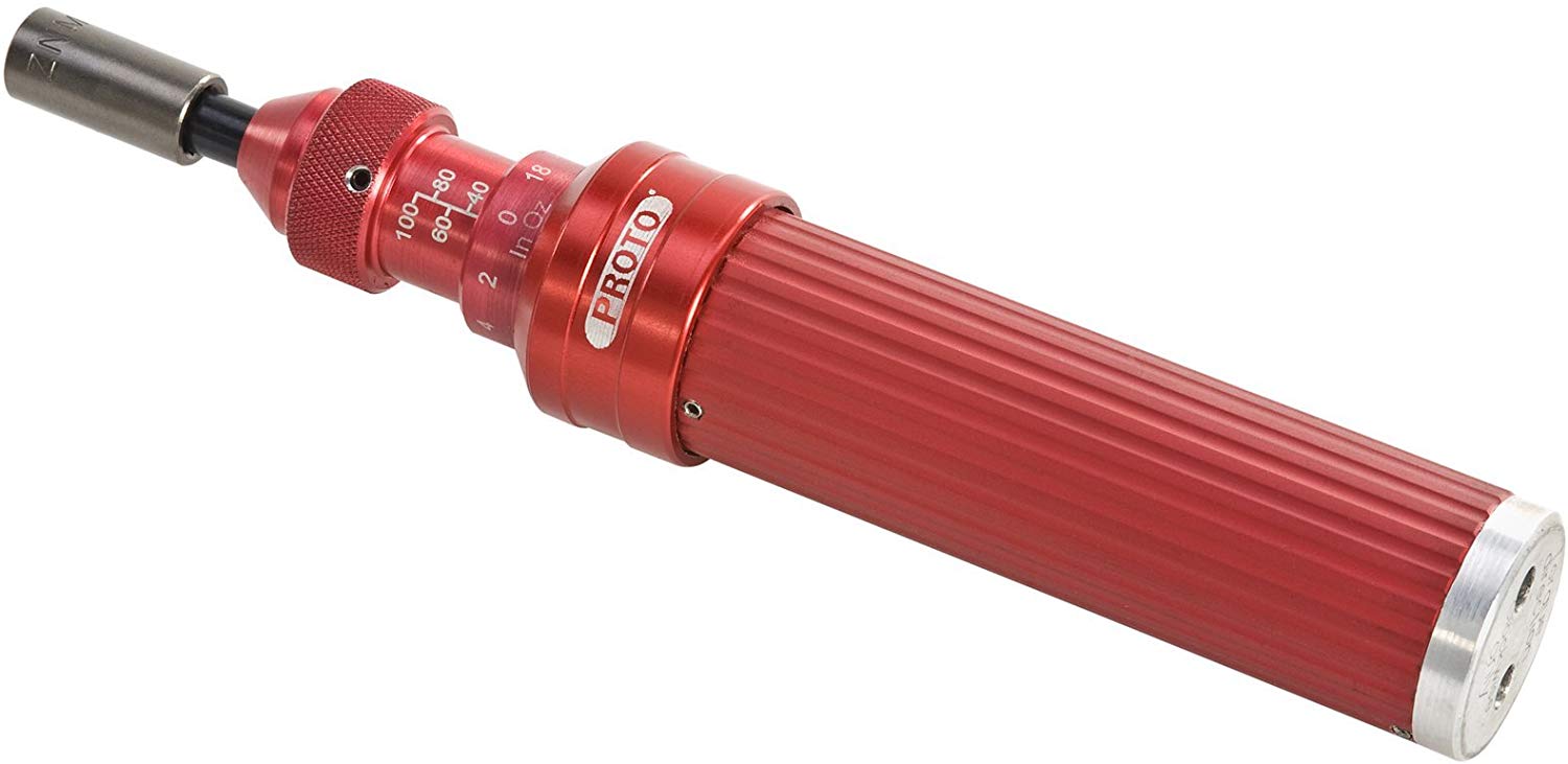 TORQUE SCREWDRIVER 1/4 HEX 20/200 IN/OZ - J6104A – Groupe JSV