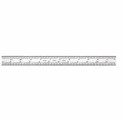 RULER ONLY 12'' (GRADUATION 32-64-50-100)-B12-16R – Groupe JSV
