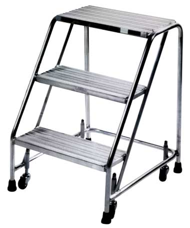 3-STEP 30'' LADDER WITHOUT RAILINGS – Groupe JSV