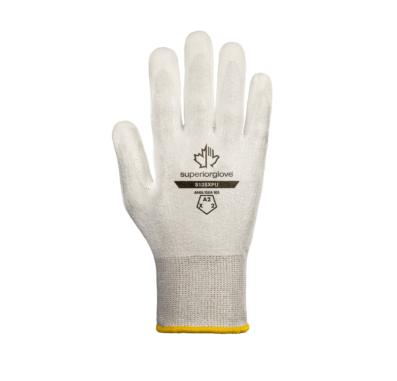 Gant tricoté Superior Glove TenActiv S13SXPU en Dyneema, calibre 13, paume enduite de polyuréthane (S13SXPU-8)